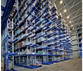 Металлические фронтальные стеллажи